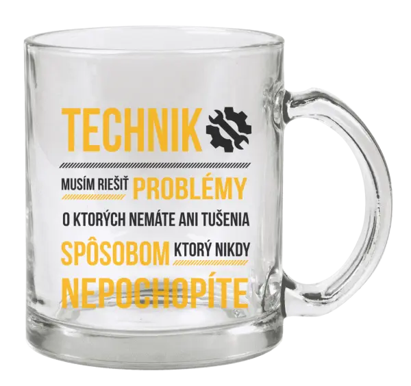 Hrnček Musím riešiť problémy - technik