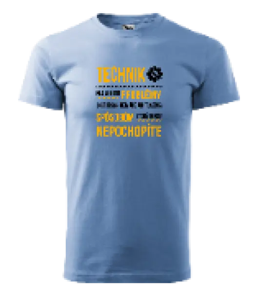 Pánske tričko Musím riešiť problémy - technik