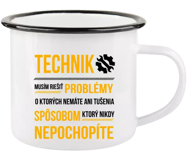 Plecháčik Musím riešiť problémy - technik
