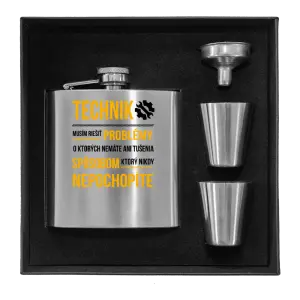 Ploskačka v krabičke Musím riešiť problémy - technik