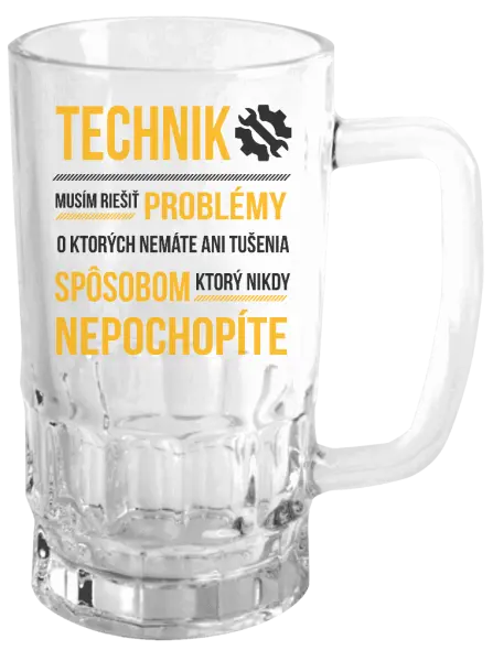 Polliter Musím riešiť problémy - technik