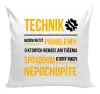 Vankúš Musím riešiť problémy - technik