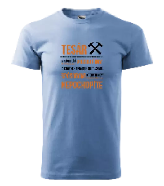 Pánske tričko Musím riešiť problémy - tesár