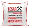 Vankúš Musím riešiť problémy - tesár