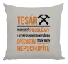 Vankúš Musím riešiť problémy - tesár