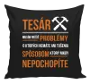 Vankúš Musím riešiť problémy - tesár