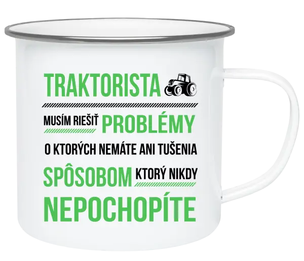 Plecháčik Musím riešiť problémy- traktorista
