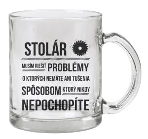 Hrnček Musím riešiť problémy - stolár