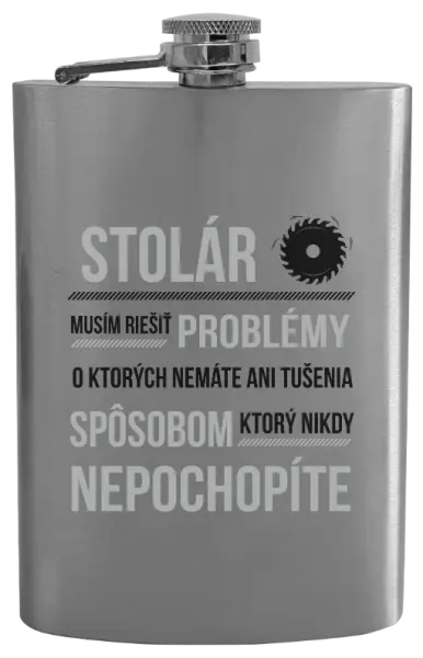 Ploskačka Musím riešiť problémy - stolár