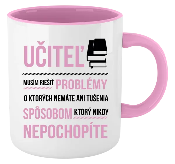 Hrnček  Musím riešiť problémy - učiteľ