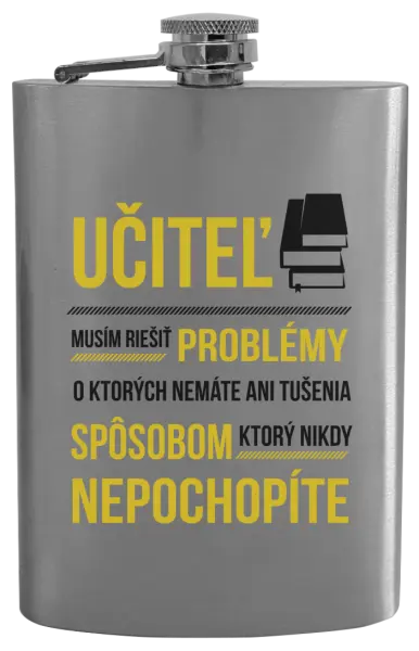 Ploskačka Musím riešiť problémy - učiteľ