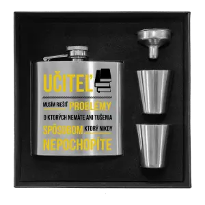 Ploskačka v krabičke Musím riešiť problémy - učiteľ