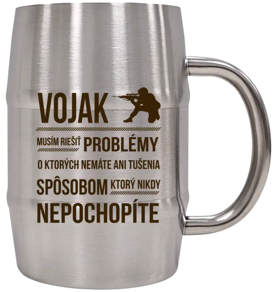 Nerezový chladicí půllitr 