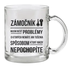Hrnček Musím riešiť problémy - zámočník