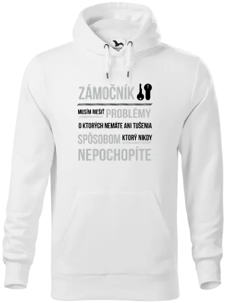 Pánska mikina Musím riešiť problémy - zámočník