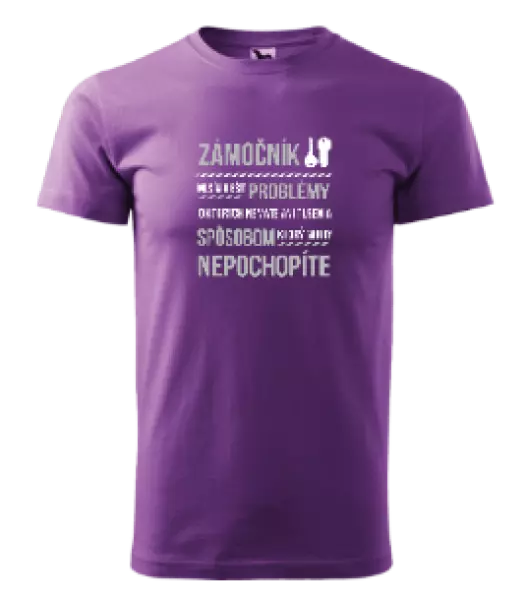 Pánske tričko Musím riešiť problémy - zámočník