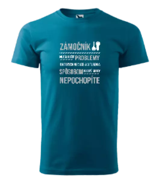 Pánske tričko Musím riešiť problémy - zámočník