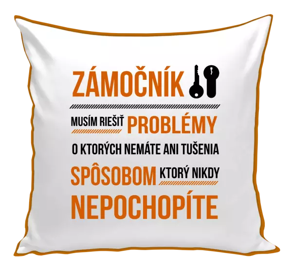 Vankúš Musím riešiť problémy - zámočník