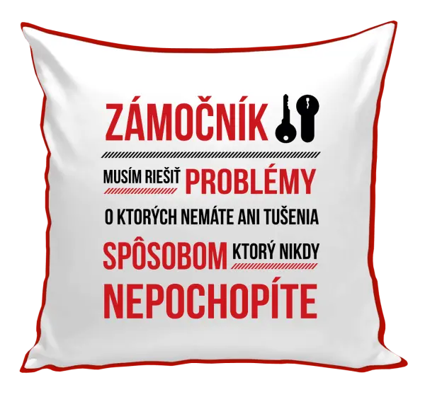 Vankúš Musím riešiť problémy - zámočník