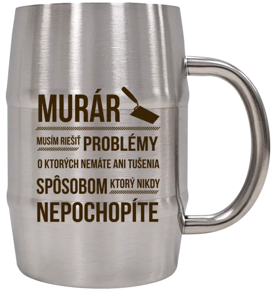 Nerezový chladicí půllitr 