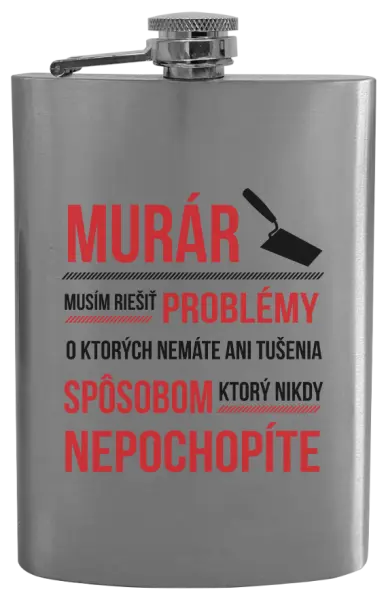 Ploskačka Musím riešiť problémy - murár