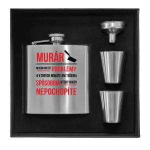 Ploskačka v krabičke Musím riešiť problémy - murár