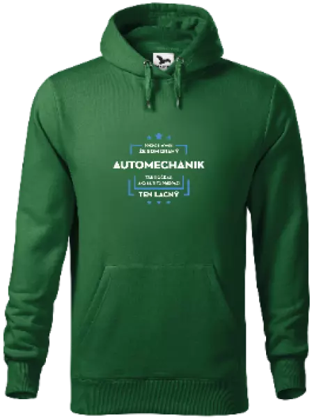 Pánska mikina Pokiaľ si myslíš, že som drahý - automechanik