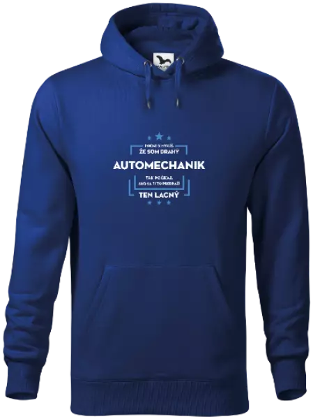 Pánska mikina Pokiaľ si myslíš, že som drahý - automechanik