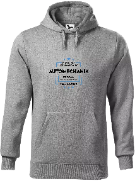 Pánska mikina Pokiaľ si myslíš, že som drahý - automechanik