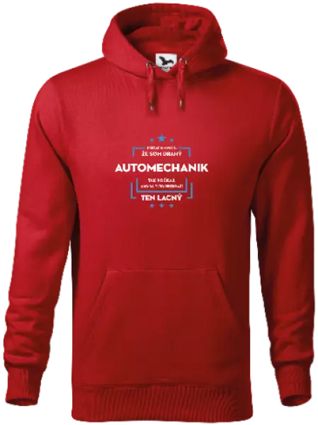 Pánska mikina Pokiaľ si myslíš, že som drahý - automechanik
