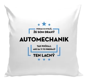 Vankúš Pokiaľ si myslíš, že som drahý - automechanik