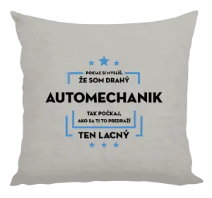 Vankúš Pokiaľ si myslíš, že som drahý - automechanik