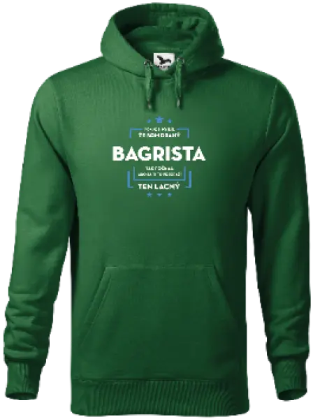 Pánska mikina Pokiaľ si myslíš, že som drahý  - bagrista