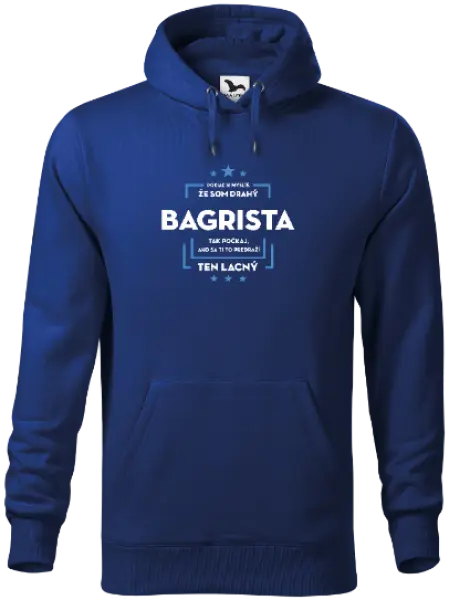 Pánska mikina Pokiaľ si myslíš, že som drahý  - bagrista