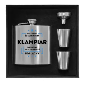 Ploskačka v krabičke Pokiaľ si myslíš, že som drahý  - klampiar