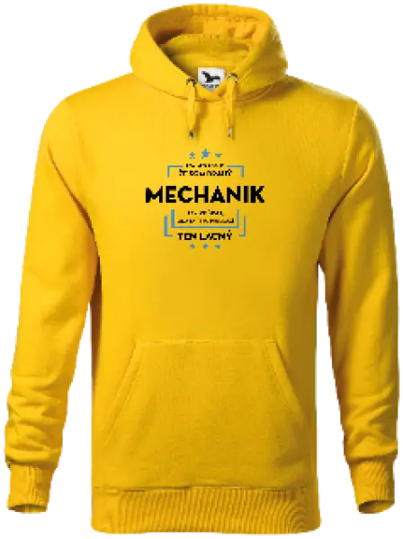 Pánska mikina Pokiaľ si myslíš, že som drahý  - mechanik