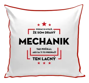 Vankúš Pokiaľ si myslíš, že som drahý  - mechanik