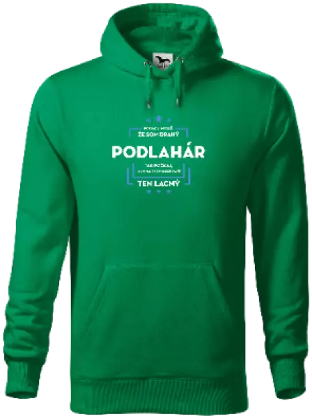 Pánska mikina Pokiaľ si myslíš, že som drahý  - podlahár