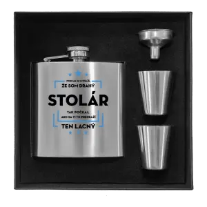 Ploskačka v krabičke Pokiaľ si myslíš, že som drahý - stolár