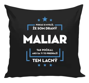 Vankúš Pokiaľ si myslíš, že som drahý - maliar