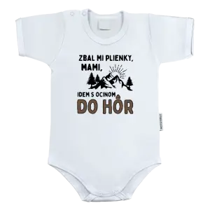 Detské body Mami zbal mi plienky - hory