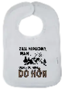 Detský podbradník Mami zbal mi plienky - hory