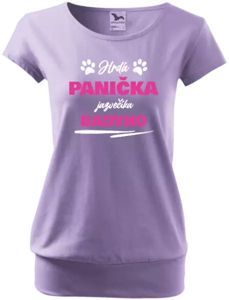 Dámske tričko Hrdá panička