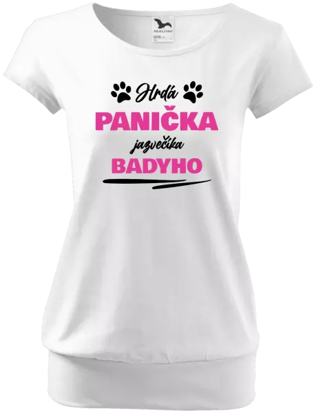 Dámske tričko Hrdá panička