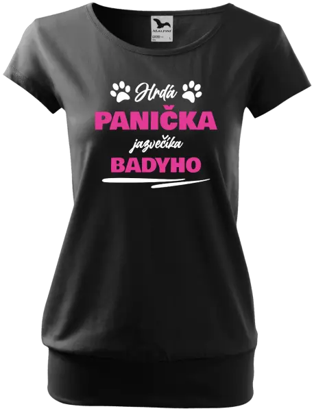 Dámske tričko Hrdá panička