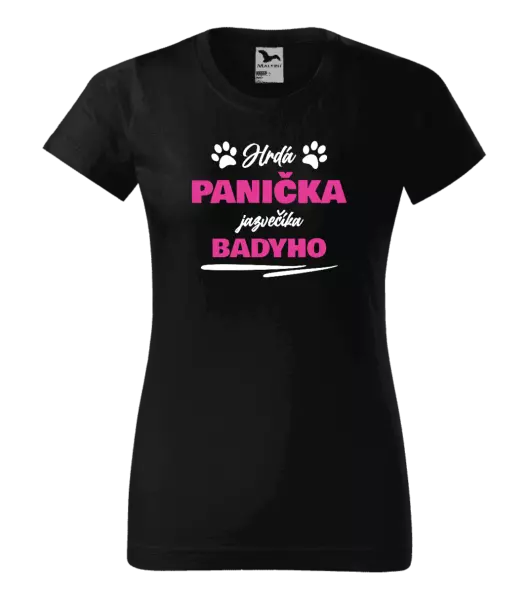 Dámske tričko Hrdá panička