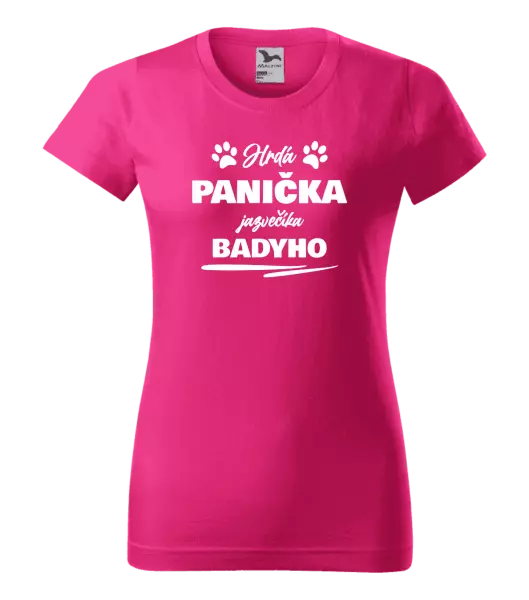 Dámske tričko Hrdá panička