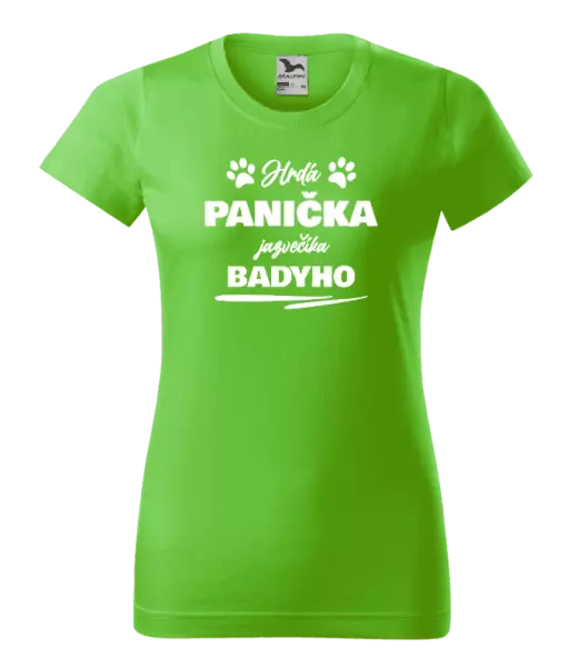 Dámske tričko Hrdá panička