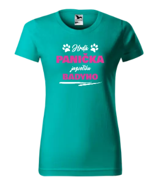 Dámske tričko Hrdá panička