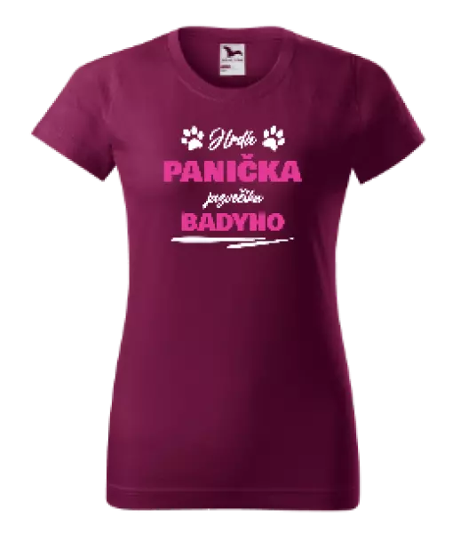 Dámske tričko Hrdá panička